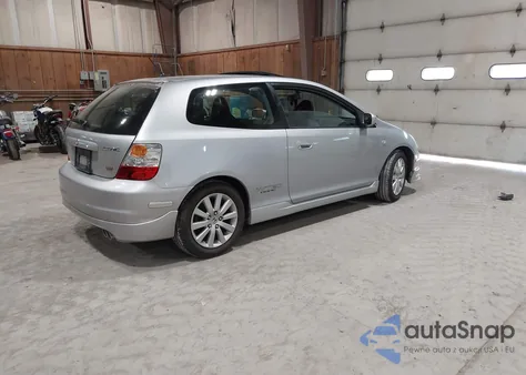 2005 Honda Civic Si from USA, damaged, VIN SHHEP33555U501838